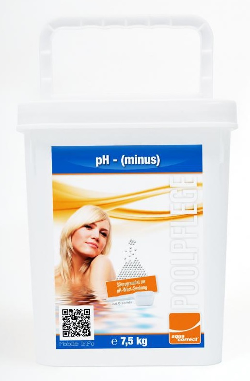 Aquacorrect pH mínusz 7,5kg AS-150077