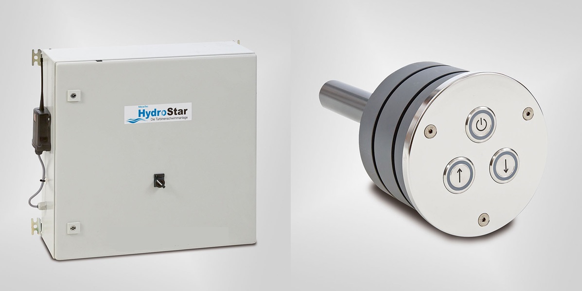 Binder HydroStar BGA 320 turbinás ellenáramoltató 320m3/h betonfalba