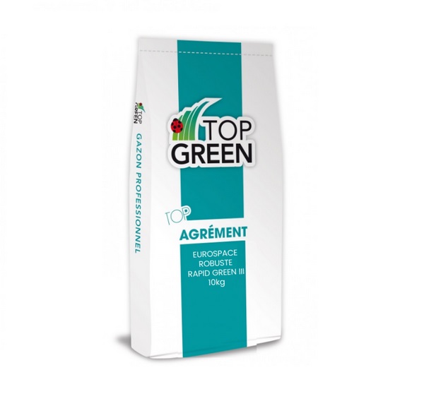  Top Green fűmag Eurospace Robuste Rapid Green III  pázsit 10kg - TOPROBUSTE