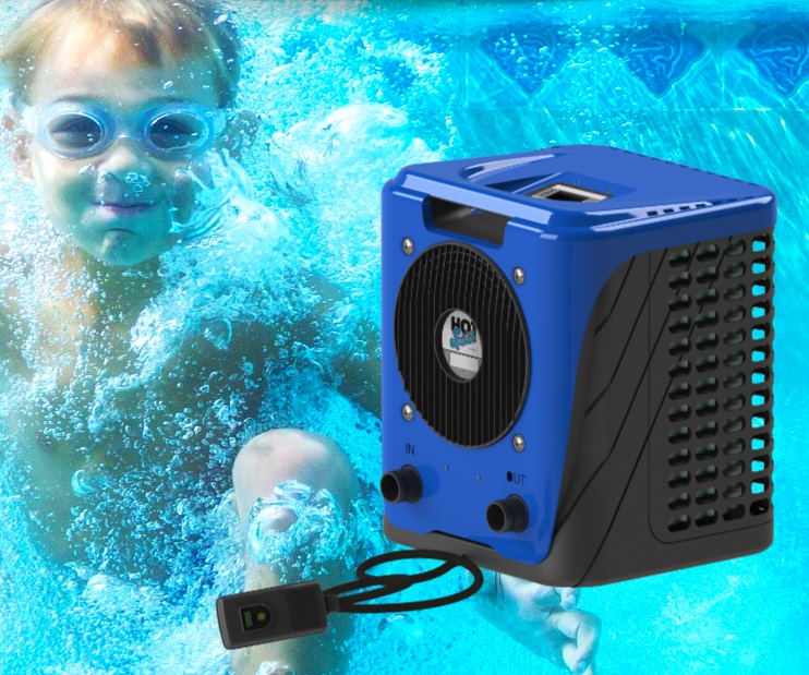 DuraTech Hot Splash HS40 3,75KW mini hőszivattyú HSP 537 Medence Shop
