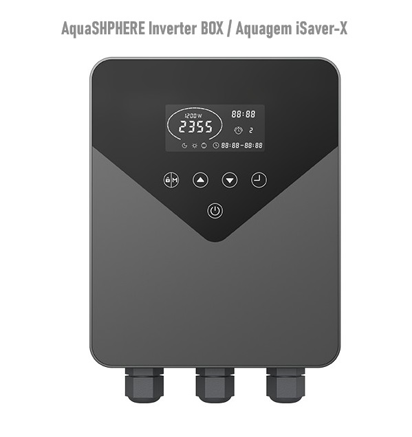 AquaSHPHERE Inverter BOX frekvenciaváltó AC 230V 1100W -ig  (1 fázisú szivattyúhoz) AP-75947